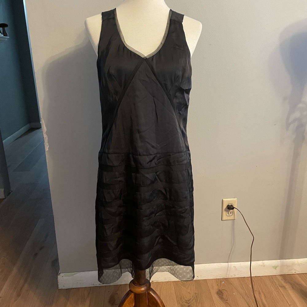 GAP Black Zip-Up Dress
